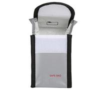 RiToEasysports Borsa per Batteria RC, Borsa per Batteria per Drone Ignifuga con Pulsanti di Stato di Alimentazione per Drone Air 2 (3) (3) (1)