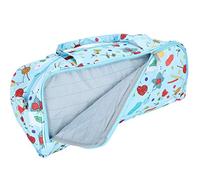 RiToEasysports Borsa portaoggetti per uncinetto in lana resistente, organizer per forniture e accessori per maglieria, grande capacità, con tessuto resistente all'acqua, per casa e viaggio