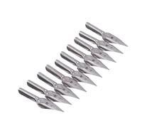 RiToEasysports Caligrafia Flessibile Nib Langable InktPenpunt Exchange per la Progettazione della Stalla di Taglio del Filo 10 STCS (#2)