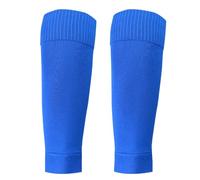 RiToEasysports Calzini Parastinchi, Maniche Elastiche per Polpacci per Calcio, con Tessuto in Spandex di Poliestere Traspirante, Supporto Aderente, Dispersione Dell'impatto per Uomini e Donne (BLUE)