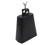 RiToEasysports Campana per Mucche, Strumento a Percussione per Produttori di Rumore in Ferro da 5 Pollici con Foro di Montaggio Quadrato per Esercitazione della Banda Musicale Latina