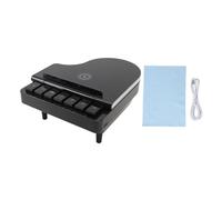 RiToEasysports Caricatore Altoparlante Wireless, 3 in 1 Altoparlante a Denti Blu Multifunzionale da 15 W con Ricarica Wireless per Orologio per Cuffie Telefoniche (Black)