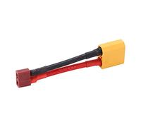 RiToEasysports Cavo Connettore T Femmina A XT90 Maschio, 12awg T Femmina A XT9 Adattatore Maschio Di Collegamento per Modello Di Auto RC, Modello Di Aeromobile