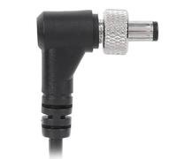 RiToEasysports Cavo di Alimentazione, Cavo a Molla in Plastica con Blocco, Alimentatore da D TAP a CC per Monitor BMCC ATOMOS BESTVIEW, Leggero e Portatile