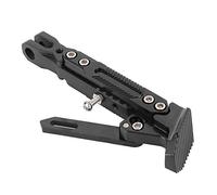 RiToEasysports Cavo in Lega in Alluminio CNC per Motociclette Universali, a Prova di Usura e Altezza Regolabile, in Piedi Sicuro e Parcheggio Conveniente con 6 Livelli di Regolazione in Altezza,