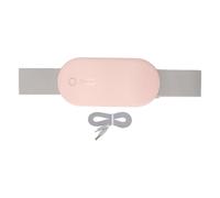 RiToEasysports Cinghia di Riscaldamento, Cintura di Compressione Calda per Riscaldamento Portatile per Home Office (PINK)