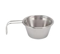 RiToEasysports Ciotola da Campo in Acciaio Inossidabile Premium, Mini Tazza da Campeggio con Isolamento Efficiente, Stoviglie Portatili per il Risparmio Spaziale per Viaggi, Picnic all'aperto,