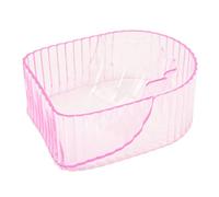 RiToEasysports Ciotola di Manicure di Mano in Turbini Acrilici Skin Morbida Pelle Morta per L'arte delle Unghie Che Lava L'altopiano per il Salone di Bellezza (rosa trasparente)