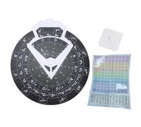 RiToEasysports Circle of Fifths Wheel, Diagramma del Timbro a Muro Diagramma Musica Guida per L'apprendimento del Pianoforte per Tutti i Livelli (RMT-A10B (nero))