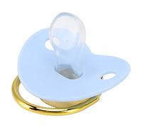 RiToEasysports Ciuccio di Lusso per Neonati, Ciuccio per Neonato di Lusso con per Neonati di per Bambini da 6 a 18 Mesi Alimentazione Contte in Polvere (BLUE)