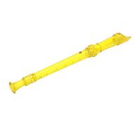 RiToEasysports Clarinetto Clarinetto Trasparente in ABS a 8 Fori per Studenti Principianti Struttura Integrata con Asta di Pulizia Strumento a Fiato Acuto Portatile per Esercitazione e Performance