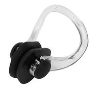 RiToEasysports Clip per Naso in Silicone Impermeabile, Morbido e Comfortabile - Tappo per Naso in Silicone Resistente all'Acqua per Piscina, Bagni, Bambini, Adulti, Atleti, Famiglie e Vacanza (Nero)