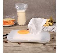 RiToEasysports Contenitore Salviette Umidificate, Custodia Portatile con | Materiale PP, Sigillo Anti-perdita 24h, Laccetto per Passeggino o Culla