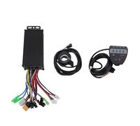 RiToEasysports Controller del Motore per Bici Elettrico 36V 48V 500W 750W Kit di Conversione del Motore Senza Spazzole con Display a LED e Portafoglio Pollice per Bici Elettriche Scooter