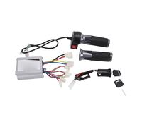 RiToEasysports Controller EBikes, Controller per Bici Elettrica da 500 W Kit Controller di velocità per Motore Spazzolato a 3 velocità per EBikes ETricycle EMotorcycle