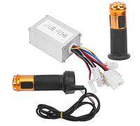 RiToEasysports Controller per Spazzole 24V 250W, Accessorio per Scooter per Bicicletta Elettrica con Kit Impugnatura Acceleratore, per Scooter per Triciclo per Bici Elettrica