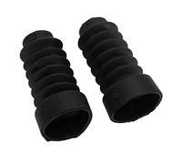 RiToEasysports Coperchio di Polvere per Ammortizzatore Motociclistico Protezione Gomma Durevole per Dio 18/28/34/35, 2 PCS Fork Gaiter per i Ciclisti Estremi (Black)