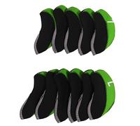 RiToEasysports Coprimazze da in Neoprene, Set da 11 Pezzi con Numeri per | Tessuto in Neoprene Morbido, Numerati per Facile Identificazione, Protegge le Teste dei Bastoni Dai Graffi, Compatibile con