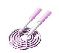 RiToEasysports Corda per Saltare Segmentata, Corde per Saltare con Perline Classiche Corda per Saltare con Perline Morbide per Bambini e Studenti (Viola)