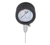 RiToEasysports Costruzione in Metallo Resistente, Display Analogico Facile da Leggere, Letture Accurate della Pressione, Strumento di Pressione a Sfera di Regolazione della Intuitiva, Barometro (#2)