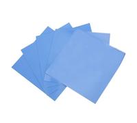RiToEasysports CPU GPU Conducity Conducity Pad Conduzione di Calore Stabile 5 PC Tappetino Termico Blu per Elettrodomestici