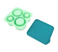 RiToEasysports Cubi di Ghiaccio Riutilizzabili di Grande capacità per 20 Once da 30 Once da 30 di Tazza, Silicone di Grado Alimentare Facile a Rilascio, Design Elegante, Compatibile, con Coperchi