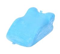 RiToEasysports Cuscino per il Collo, Supporto Antidolorifico in Memory Foam per Dormire Azzurro, Design Ergonomico per Chi Dorme Sul Fianco e Gravidanza, Cuscino Ortopedico Multifunzionale con