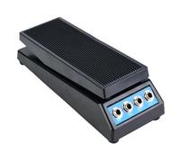 RiToEasysports DF1511A Pedale Volume Stereo per Chitarra con Doppi Jack di Ingresso e Uscita per un Controllo Preciso del Volume per gli Amanti della Chitarra e le Esibizioni della Band