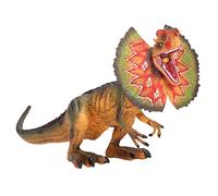RiToEasysports Dilophosaurus Modello, Realistico e Vivido Non Facile da Sbiadire in PVC Plastica, Giocattolo Dinosauro per Bambini Adolescenti Collezionisti Amanti Paleontologia