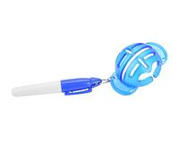 RiToEasysports Dima di Marcatura per Pallina da con Strumento di | Guida Durevole in Plastica a Forma di Cappello, Ausilio per il Disegno di Linee Rette, Accessorio per L'allenamento della
