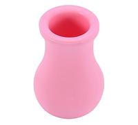 RiToEasysports Dispositivo Portatile per Potenziare le Labbra a Forma di Vaso per Labbra più Carnose e Linee Ridotte, Strumento di Bellezza in Silicone Rosa 8x4 Cm