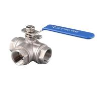 RiToEasysports DN20 D20 Protezione Dell'ossido di Sfera in Acciaio Inossidabile per Applicazioni di Controllo