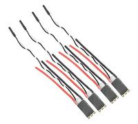 RiToEasysports ESC Senza Spazzole 4PCS 20A, Commutazione Rapida per LittleBee, con Firmware BLHeli S e Supporto DShot (BLACK)