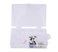 RiToEasysports Esche da Lancio con Paillettes e Mosche 266 Pezzi, | Dimensioni Compatte di 4,72 Pollici, Adatto per Piccole Specie di Pesci Come Tilapia e Red Tip, Progettato per un Controllo