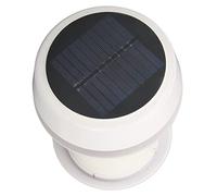 RiToEasysports Fan di Scarico del Tetto RV, compatibilità Universale, Costruzione ABS per Usura, Opzioni a Doppia, Pannello Solare Ad Alta Efficienza Energetica con Circolazione dell'aria per