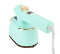 RiToEasysports Ferro a Vapore Portatile, Superficie di Stiratura a Pannello Grande con Angolo Morto a 360 °, Serbatoi d'Acqua da 120 Ml, Termostato Intelligente, Design Compatto per Viaggi, (Green)