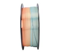 RiToEasysports Filamento PLA, Filamento per Stampa 3D a Gradiente Multicolore a Base Vegetale Inodore da 1,75 Mm per Giocattoli e Decorazioni (Colore caramello setoso)