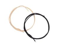 RiToEasysports Filo per Chitarra, Cavo Schermato per Chitarra Singolo Stile Vintage Pre-stagnato da 3,3 Piedi per Strumenti Elettronici