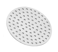RiToEasysports Filtro per caffè Riutilizzabile con Schermo a Disco in Acciaio Inossidabile, Spessore 1,2 Mm, Preparazione Uniforme a Casa e in Ufficio (53,5 mm)