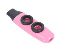 RiToEasysports Flauto kazoo regolabile a doppio foro con diaframma per suonare chitarra/violino ABS/plastica/silicone (roseate)