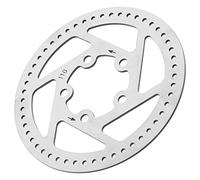 RiToEasysports Freno a Disco da 110 Mm con Cuscinetto Freno, Antiruggine e Deformazione Resistente allo Scooter Elettrico M365, 5 a Vite, Adatta a 25-40 Mm/0.98-1.57in per Spaziatura del Foro a