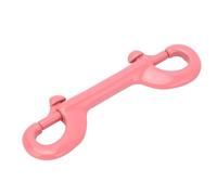 RiToEasysports Gancio per Immersione Subacquea a Doppia Estremità, Moschettone a Doppia Estremità in Acciaio Inossidabile 316 90MM, Sgancio Rapido con Una Mano, Ritorno a Molla Preciso, per (Rosa