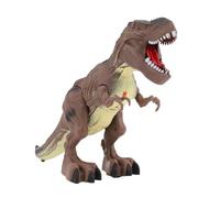 RiToEasysports Giocattoli di Dinosauri, Giocattoli di Dinosauri Elettrici da Passeggio con Suono Leggero e Ruggente per Ragazzi e Ragazze (BROWN)