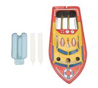 RiToEasysports Giocattoli per Barche a Candela, Ornamento per Barca in Ferro Nostalgico Vintage con Squisita Fattura, per Decorazioni per Feste di Compleanno, Natale, Halloween