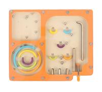 RiToEasysports Giocattolo da Gioco del Labirinto di Pinball in Legno, Giocattolo di Flipper Educativo Interattivo Ideale per il Legame e la Comunicazione Familiari