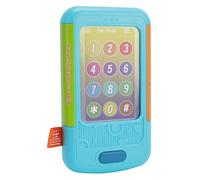 RiToEasysports Giocattolo per Cellulare per Bambini, Giocattolo Musicale Educativo in Plastica con Schermo Illuminato e Storie per Bambini Piccoli 8 X 3 X 14,7 Cm Telefono per Giochi per