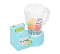 RiToEasysports Giocattolo per Truffatori per Bambini: Blender Giocattolo per Spremiagrumi Interattivi con 6 Accessori per Bambini di età da 3+ ABS Cucina da Cucina (GREEN)