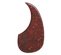 RiToEasysports GIOSTRA -Piastra di Protezione in Plastica in PVC Ispessita per la Protezione da Graffi per Parti di Chitarristi Acustici Rossi