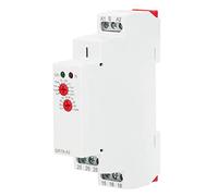 RiToEasysports GRT8-A2 Controller di Ritardo del relè Temporizzato Industriale per il Tempo di Attivazione Dell'elemento Riscaldante, relè su Guida DIN per il Lavoro di Ritardo Quando Si Scollegano