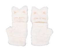 RiToEasysports Guanti Riscaldati, Guanti Riscaldati Elettrici Senza Fili con Batteria Ricaricabile a Mezze Dita Scaldamani per Donne Freddo Invernale